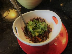 Green Chile Shredded Beef Bowl