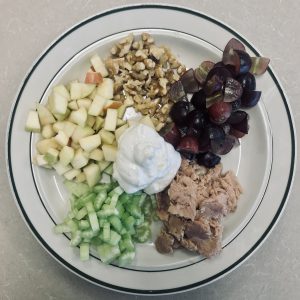 Waldorf Salad with Tuna